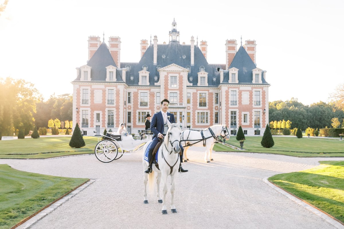 Mariage Kayla & Clément - au château nainville les roches