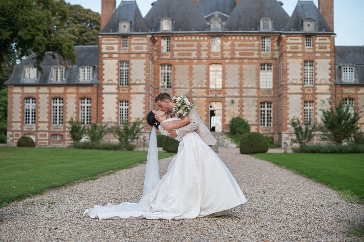 Mariage Viktoriia & Allan - au Château de Fleury-la-foret